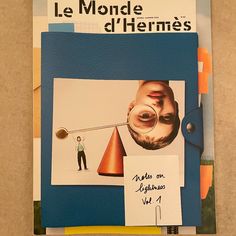 Le Monde D'hermes Spring 2022 No. 80. Le Monde D'hermes Spring - Summer 2022, English Language, No.80, Brand New, Unread. 8.25" X 11" Book Catalogue, Vintage Hermes, Table Books, Pop Up Book, Vintage Scarf, Coffee Table Books, Summer 2022, English Language, Blue Fashion