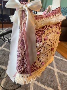 Bohemian Pink Crossbody Shoulder Bag, Pink Bohemian Crochet Shoulder Bag, Pink Bohemian Crossbody Shoulder Bag, Bohemian Cream Crossbody Bag, Bohemian Cream Tote Shoulder Bag, Cream Bohemian Tote Shoulder Bag, Bohemian Cream Hobo Shoulder Bag, Bohemian Crochet Shoulder Bag With Fringe, Bohemian Cream Shoulder Bag