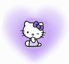 an image of a hello kitty sitting down