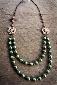 Upcycled Jewelry, Old Jewelry, Diy Necklace, Jewelry Tutorials