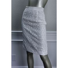 This Is A Stylish And Runway Chic Authentic Giambattista Valli Skirt That Is Completely 2die4! It Retails For $1,250.00, Is Brand New With Its Giambattista Valli Tags, Is Made In Italy, And Is Guaranteed Authentic! Color : Ivory / Says : Ivory On The Giambattista Valli Tag Fabric : 86% Cotton, 14% Polyester / 100% Silk / 100% Silk / 50% Cotton, 50% Rayon Style : Detailed Beautiful Embroidered Lace Outer Shell, It Looks Incredible, Second Inner Lining Layer With A Hint Of Sheerness, Ribbed Ribbon Elegant White Embroidered Skirt, White Lace Knee-length Skirt, Elegant Embroidered Lace Bottoms, Spring Formal Lace Bottoms, Formal Lace Pencil Skirt, Formal Lace Bottoms For Spring, Knee-length Wedding Skirt, Fitted Lace Pencil Skirt, Spring Formal Lace Skirt