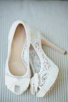 Love it Coloured Wedding Shoes, Hak Tinggi, Wedding Shoes Lace, Lace Heels, Nike Lunar, Bride Shoes