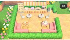 an animal crossing game is being played on the nintendo wii and it's very nice