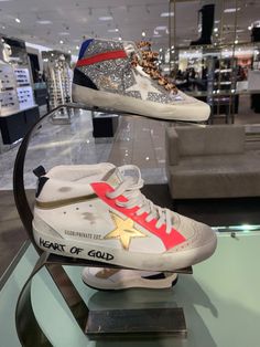 Goose Shoes, Shoe Inspo, Golden Goose Shoes, Fashion Pieces, Custom Sneakers, Pretty Shoes