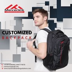 Get your backpack trolleys customized according to your requirements and marketing needs. Have these bags designed and developed by us at affordable rates. Contact Maverick for your needs: +91-9910396960, 8447774078 #MaverickEnterprises #CustomizedBags #BackpackTrolley #Backpack #Marketing #Branding #Affordable