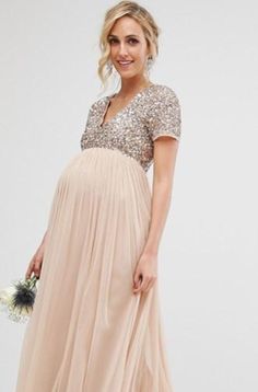 Delicate Sequin & Tulle Dress Spring Tulle Maxi Dress For Wedding Guest, Glamorous Tulle Maxi Dress, Spring Prom Maxi Dress With Tulle Skirt, Spring Floor-length Maxi Dress With Tulle Skirt, Chic Blush V-neck Maxi Dress, Chic Spring Tulle Maxi Dress, Chic Tulle Maxi Dress For Spring, Chic Maxi Dress With Tulle Skirt, Spring Wedding Blush Maxi Dress