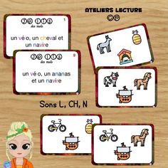 an interactive game for children to learn how to read the words in english and spanish