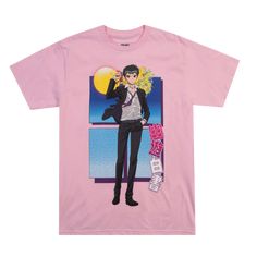 Short sleeve tee Printed art on the front Ribbed crew neck Regular fit 100% Cotton Officially licensed Yu Yu Hakusho merchandise Yu Yu Hakusho Yusuke, Lego Accessories, Star Trek Captains, Yu Yu Hakusho, Japanese Lifestyle, Printed Art, Educational Books, Pink Tee, Anime Style