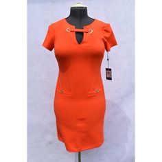 Tommy Hilfiger Orange Shift Dress Size 2 Sleeveless Tommy Hilfiger Belt, Boxy Dress, Cotton Stripe Dresses, Classic Sheath Dress, Grey Floral Dress, High Low Midi Dress, Paisley Shirt, Tommy Hilfiger Vintage, Tommy Hilfiger Dress