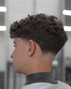 Curly Taper Fade, Taper Fade Curly Hair, Fade Haircut Styles