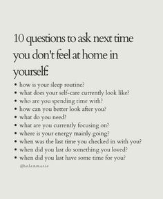 Things To Feel Happy, Your Body Is Your Home Quotes, Short Essay Prompts, Things I Need To Work On, Journal When Feeling Down, Gentle Journal Prompts, Find You Aesthetic, Mind Dump Journal Prompts, How To Feel Connected To Yourself