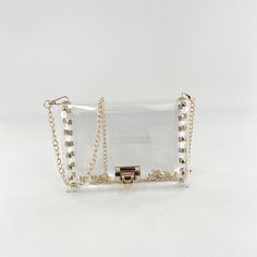 Free U.S. shipping. Style:  , color:White, suite for season：Spring, Summer, Autumn ，Beach, Dancing Club, Date, Going out, Music Festival, Night Club, Material PVC, Rivet Studded Clear Purse Crossbody Chain Transparent Shoulder Bags Clear Shoulder Bag For Beach, Chic Square Shoulder Bag With Clear Strap, Elegant Rectangular Shoulder Bag With Clear Strap, White Party Bag With Clear Strap, Chic Clear Shoulder Bag With Clear Strap, Chic Clear Shoulder Bag For Party, White Party Bags With Clear Strap, Elegant White Bag With Clear Strap, Elegant White Bags With Clear Strap