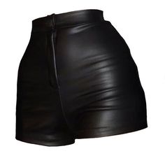 Shorts Png, Moda Kpop, Shorts Leather, Png Clothes, Black Leather Shorts, غرفة ملابس, Baggy Pants, Leather Shorts