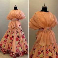 Stylish Frocks, Choli Blouse Design, Fashion Show Dresses, Choli Blouse, Kids Blouse Designs, Polka Dot Maxi Dresses, Long Dress Design