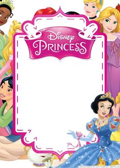 an image of disney princess frame