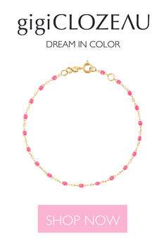 gigi clozeau pink gold bracelet colorful jewelry Dainty Pink Round Bracelet, Dainty Pink Jubilee Bracelet, Luxury Pink Beaded Bracelets, Pink Gold Jubilee Bracelet As Gift, Pink Gold Jubilee Bracelet Gift, Elegant Pink Jubilee Chain Bracelet, Pink Jewels, 18k Gold Necklace, Bracelets And Necklaces