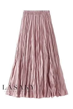 Lasaky - Winter Ensemble: Elegant Folded Pleated A-Line Skirt Paired with a Stylish Sweater Vest Skirt With Sweater, Pleats Skirt, Gauze Skirts, Pink Pleated Skirt, Black Pleated Skirt, Stylish Sweaters, Winter Skirt, Mid Length Skirts, Plaid Mini Skirt