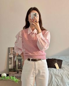 Sophomore Outfits, Daily Fits, Outfit Reference, Simple Casual Outfits, Inspiration Tattoos, Easy Trendy Outfits, Stylish Work Outfits, Pink Outfit