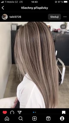 Ash Blonde Hair With Highlights, Balyage Long Hair, Blonde Hair Goals, Perfect Blonde Hair, Beauty Hair Color, Tapered Hair, Hair Color Streaks