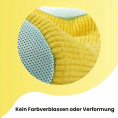 an advertisement for the company with yellow and blue circles