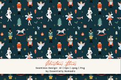 the christmas story pattern is featured in this image