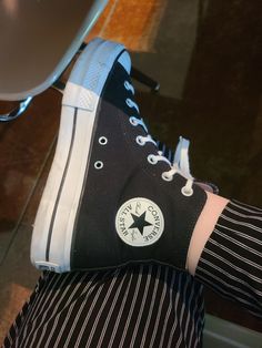 Knee High Converse, High Converse, Girlfriend Aesthetic, Shoes Converse