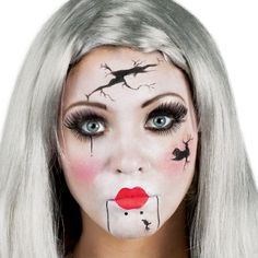 Halloween Makeup Kits, Porcelain Doll Makeup, Steampunk Halloween, Effects Makeup