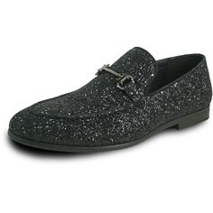 PRICES MAY VARY. Brilliant All-Over Glitter Effect with this Modern Dress Loafer Style from bravo! A Modern Dress Loafer Style with Various Pop Elements and Buckle Details Catch the Light the Way You Turn, and Attract All Eyes on You. Premium Fully Lined Interior and Full-Length EVA Cushioned Footbed Keeps Your Feet Comfort of Walking and Dancing. Durable Rubber Outsole. Heel Measures Approximately 0.75". Full Size Range From 7 to 16 Medium Width. Perfectly for Prom, Wedding, Formal, or Party Oc Blue Puma Shoes, Brown Leather Sneakers, Christmas Shoes, Loafer Style, Blue Green Gold, Wrestling Shoes, Blue Suede Shoes, Dress Loafers, Glitter Shoes