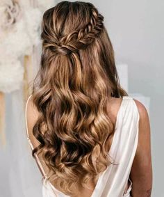 Braided Wedding Hair, Easy Trendy Hairstyles, Stylish Ponytail, Simple Prom Hair, Braided Hairstyles For Wedding, Braids For Long Hair, Homecoming Hairstyles, Bride Hairstyles