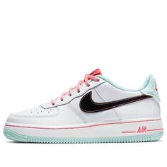 (GS) Nike Air Force 1 '07 LV8 'White Atomic Pink' DD7709-100 (AF1/SNKR/Skate/Low Top/South Coast) Pink Nike Air Force 1, Pink Nike Air, Nike Air Force 1 07, Pink Nike, Pink Nikes, Nike Air Force 1, Air Force 1, Nike Air Force, Atom