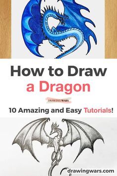 how to draw a dragon book with instructions for drawing and easy coloring on the front cover