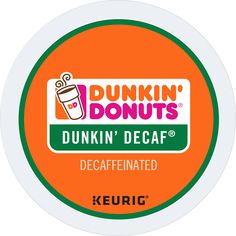 dunkin'donuts decaffinated coffee k - cups for keurig