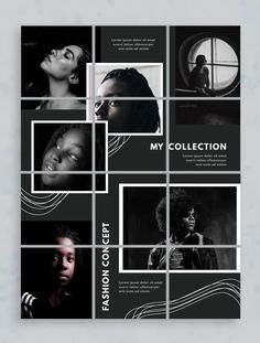 the cover for my collection is shown in black and white, with different images on it