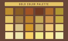 the color palette is brown, yellow and beige with different colors on it's sides