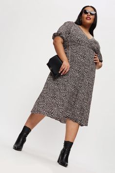 Curve Animal Wrap Dress Dresses For Curvy Women, Wrap Dresses, Wide Fit Shoes, Dresses Dresses, Stylish Plus, Curve Dresses, Dorothy Perkins, Got It, Occasion Dresses