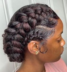 Lco Method, Cabello Afro Natural, Brunch Bar, Protective Hairstyles For Natural Hair, Natural Hair Twists, Two Braids, Natural Hair Updo, Penteado Cabelo Curto, Natural Hair Braids