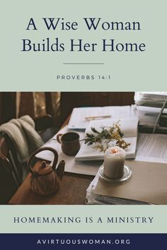 a wise woman build her home