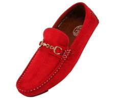 Amali Style Ecker Crimson Ultrasuede Driver features a plush upper with a gold chain ornament. This driving moccasin style shoe is a comfort classic! Black Ultrasuede Upper Slip-On Style Manmade Driver-Style Outsole Fashion Shoes For Men, Moccasins Style, Driving Moccasins, Colorful Shoes, Dress For Success, Mens Fashion Shoes, Trendy Shoes, Shoes For Men, Men Shoes Size