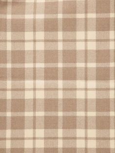 a tan and white checkered shirting fabric