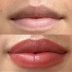 Lip Tattoo Cosmetic, Lip Blushing Tattoo Before And After, Lip Shading, Lip Color Tattoo, Color Undertones, Blush Lips, Lip Permanent Makeup, Lip Blushing, Lips Inspiration