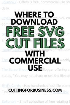 the text where to download free svg cut files with commercial use