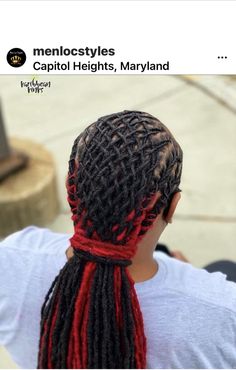 Basket Weave Dreadlocks, Weave Locs, Mens Loc Styles, Basket Weave Braid, Weave Braid, Dreadlocks Styles, Dread Hairstyles For Men, Dread Styles