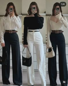 #winteroutfit #viralpost Classy Outfits For Women, Chique Outfits, Professional Outfits Women, Old Money Outfits, Stylish Work Attire, Outfit Chic, Fashion Fail, Everyday Fashion Outfits, Holiday Wallpaper