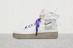 Nike Unveils Exclusive Special Field Air Force 1 Mid "LA" Af1 Mid, Nike Sf Air Force 1, Nike Sf Af1, Nike Sf, Nike Free Runners, Air Force 1 Mid, Sneaker Magazine, Air Force 1 High, A Color