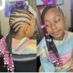 you can find kid cornrow styles here Baby Royal, Toddler Braids, Goddess Hair, Cute Toddler Hairstyles