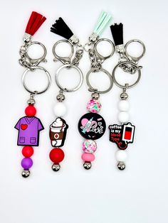 🏥 Medical Professional Keychain Gift for Nurse Appreciation Keyring Gift for Nursing Graduation Healthcare Worker Accessory Gift Medical Staff ️ These medical-themed keychains aren't only special but also practical. It keeps all of your keys in one place and is easy to find in a bag or pocket because of its unique design. Give the gift of convenience and appreciation to your favorite nurse today! Browse our store for more unique nursing gifts and add this special nurse keychain to your cart. 🗝 Nurse Tools, Nurse Keychain, Nursing Gifts, Medical Staff, Nurse Graduation Gift, Gift For Nurse, Nurse Appreciation, Nursing Graduation, Keychain Gift