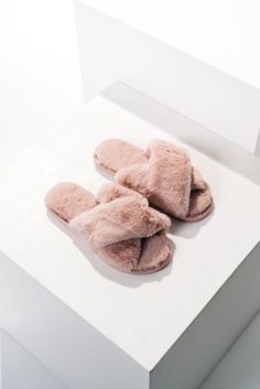 Fuzzy, criss-cross, cozy, open toe slippers. Available in black, grey and dusty pink. www.pipeandrow.com #pipeandrow #notyouraveragestaple #seattle #shopsmall #createtheculture #yourlocalgirlgang #localgirlgang #capsulecloset #slippers cute slippers, modern slippers, fun comfortable Soft Open Toe Pink Slippers, Comfortable Fluffy Pink Slippers, Pink Soft Open Toe Slippers, Soft Pink Open Toe Slippers, Comfortable Pink Fluffy Slippers, Comfy Open Toe Slippers, Comfortable Open Toe Slippers With Faux Fur Lining, Pink Open Toe Indoor Slippers, Pink Soft Slippers For Loungewear