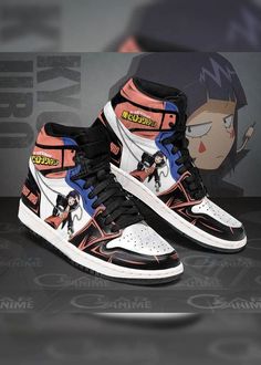 Get your order. Bnha Kyoka Jiro Sneakers My Hero Academia Anime Shoes Air Jordan 13 Shoes Hajd2403212. #jordan 1 #hero academia #academia anime #jordan 13 #air jordan #Anime #Shoes Black Anime Style Sneakers For Streetwear, Anime Print High-top Lace-up Sneakers, Low-top Anime Print Sneakers For Sports, Anime Print Sneakers For Streetwear, Anime Print Low-top Sneakers For Sports, Anime Print Sneakers For Streetwear With Round Toe, Black Custom Sneakers With Anime Print, Sporty High-top Sneakers With Anime Print, Black Custom Sneakers With Anime Print And Round Toe