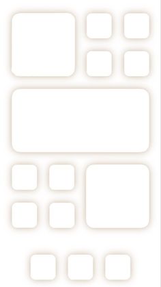 a white background with squares and rectangles