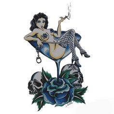 Mans Ruin Tattoo, Tatuaje A Color, Traditional Tattoo Design, Traditional Tattoo Art, Comic Art Girls